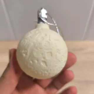 Bola Navidad Litofania Pesadilla antes de Navidad