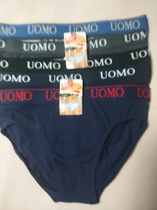 Calzoncillos Uomo Azules Nuevos