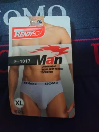 Calzoncillos Uomo Azules Nuevos