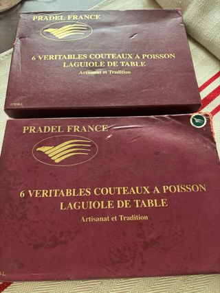 Posate Laguiole per pesce per 6 persone