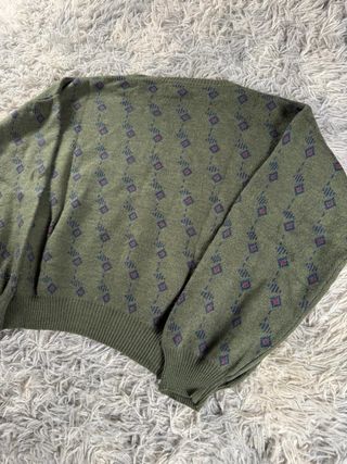 Maglione vintage 40% lana vergine - L