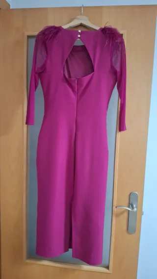 Vestido de fiesta rosa