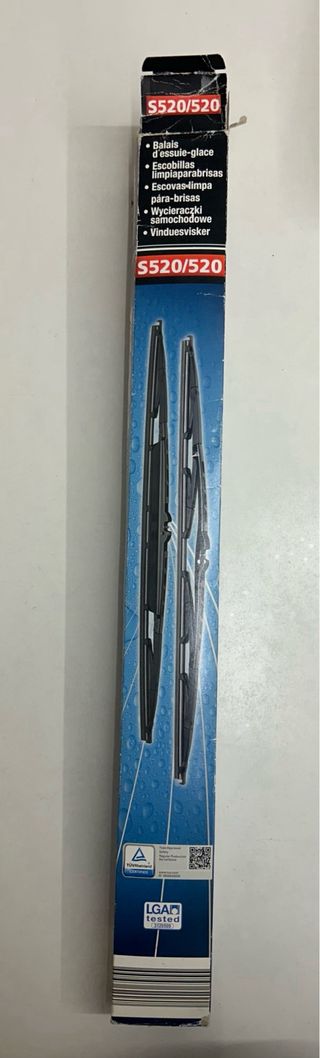 Limpiaparabrisas delantero y trasero S520/520