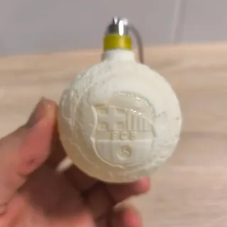 Bola Navidad Litofania FCB