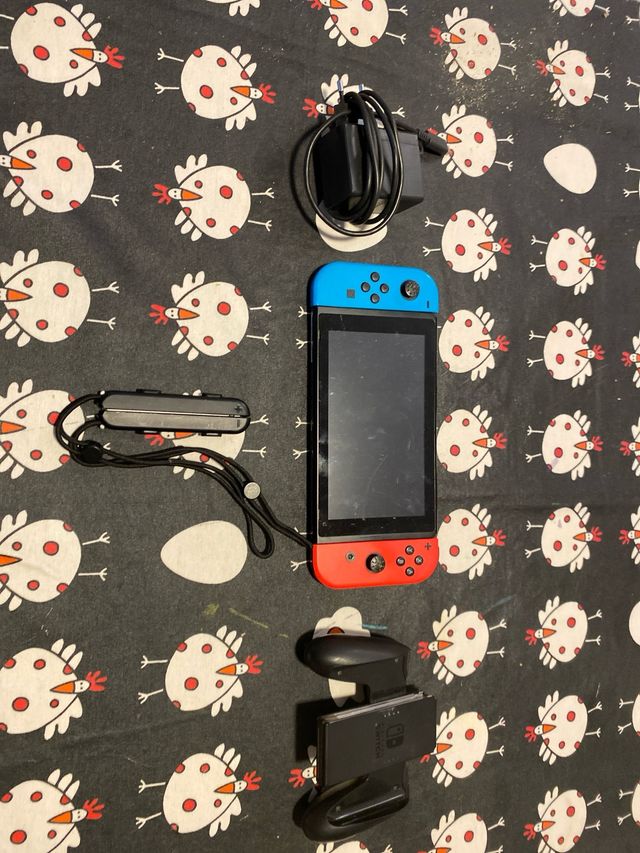 Nintendo Switch Azul/Rojo con Accesorios