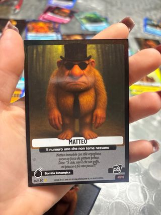 Carta Matteo Brain Rot Stella Universo
