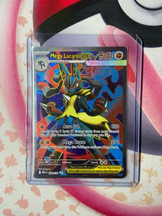 Carta Pokémon Mega Lucario EX 160/132