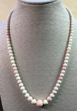 Collar Coral Piel de Ángel Siciliano