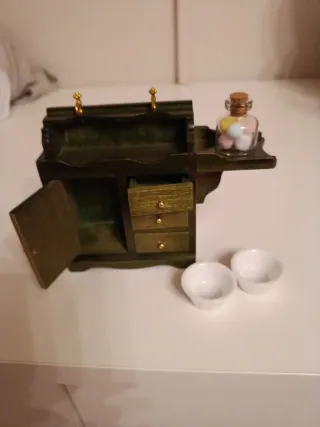 Oferta Mueble baño casa muñecas doble seno