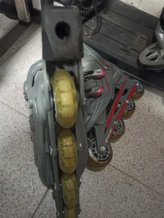 Patines con ajuste GRIP y SOFT