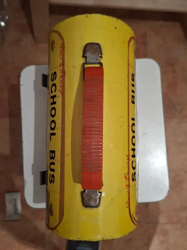 Fiambrera años 70 Walt Disney School Bus