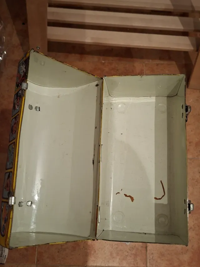 Fiambrera años 70 Walt Disney School Bus