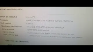 Ordenador HP Intel Core i5 4570