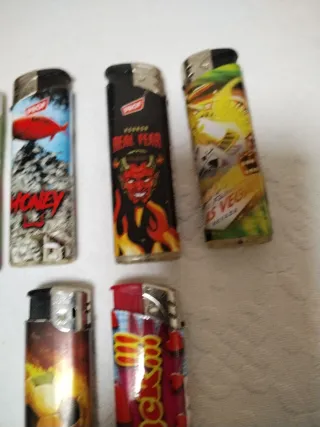 Lotto 6 Accendini Ricaricabili Prof