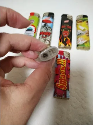 Lotto 6 Accendini Ricaricabili Prof