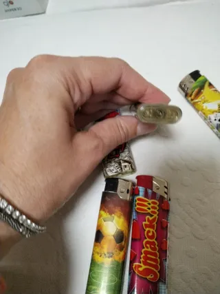 Lotto 6 Accendini Ricaricabili Prof