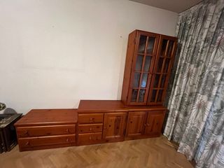 Conjunto Muebles Salón Madera Pino