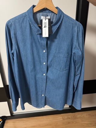 Camisa vaquera Cortefiel mujer Talla M