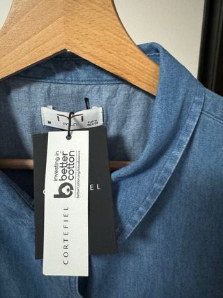 Camisa vaquera Cortefiel mujer Talla M