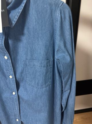 Camisa vaquera Cortefiel mujer Talla M