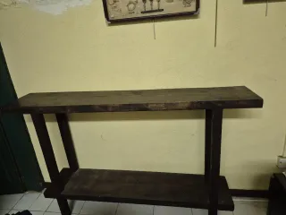 Mueble rústico de madera