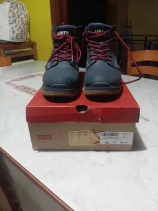 Stivaletti Levi's Blu/Rosso N.36