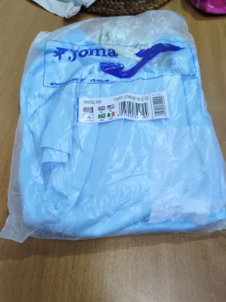 Camiseta Joma Sky Blue Talla XL