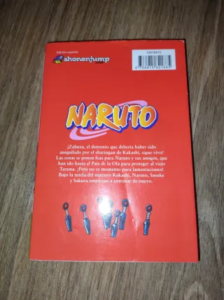 Lote de 3 comic Naruto