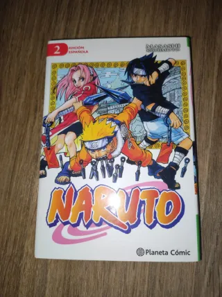 Lote de 3 comic Naruto