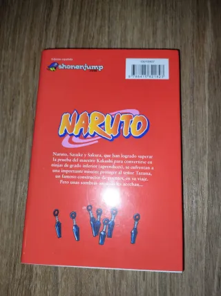 Lote de 3 comic Naruto
