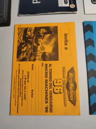 Micromachines Turbo Tournament '96 Megadrive