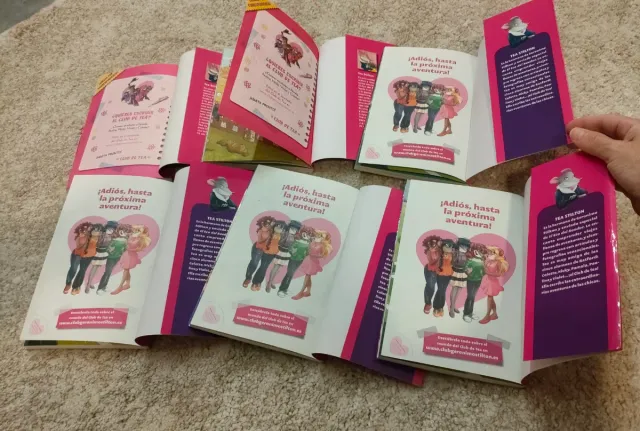 Lote de libros del Club de Tea