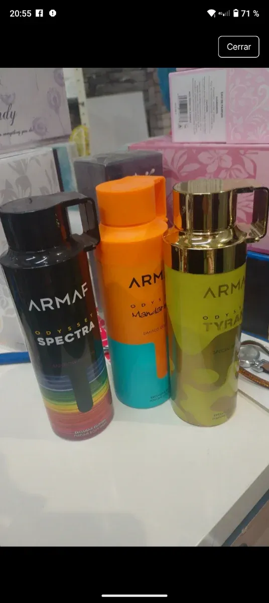 Armaf Odyssey Spectra, Mandarin, Tyran Desodorante