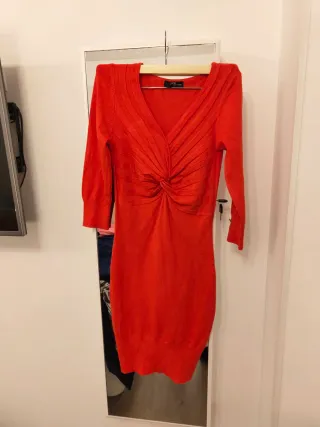 Vestido rojo talla única