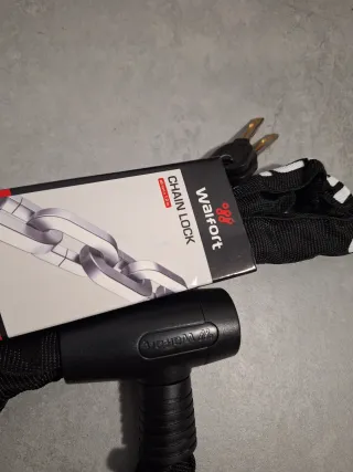 Lote 2 Candados Cadena Antirrobo 1.2m