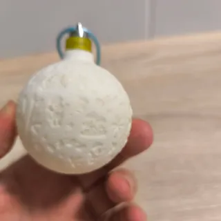 Bola Navidad Litofanía Bluey