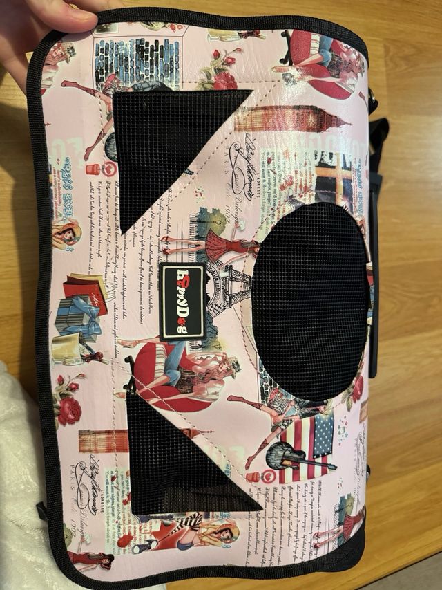 Porta mascotas diseño Londres/París