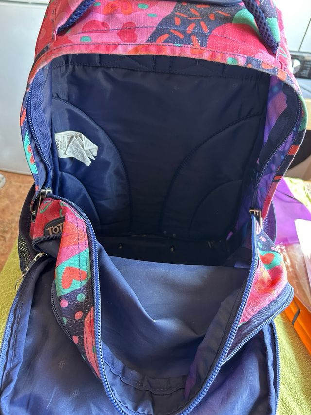 Mochila escolar Totto con ruedas