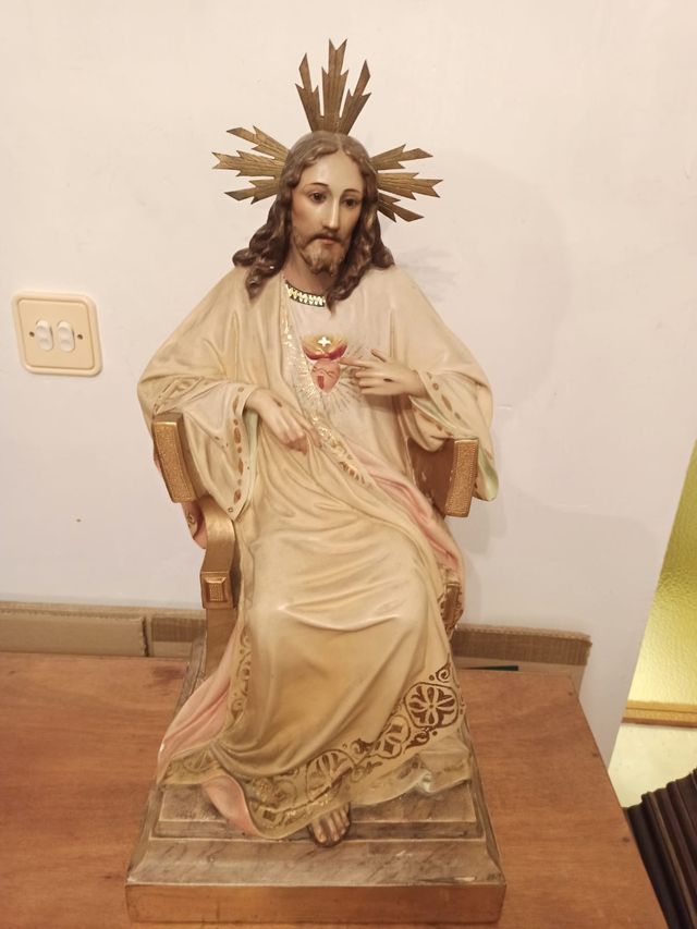 Escultura Sagrado Corazón de Jesús