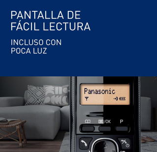 Teléfono inalámbrico Panasonic KX TG1611SPH
