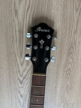 Guitarra Electroacústica Ibanez Negra