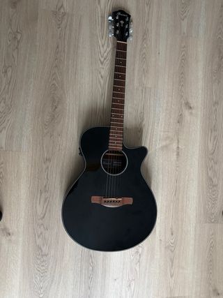 Guitarra Electroacústica Ibanez Negra