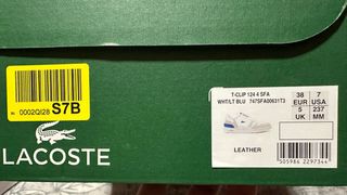 Zapatillas Lacoste Talla 39