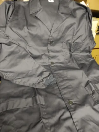 Bata laboral hombre gris sin estrenar