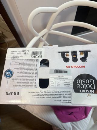 Cafetera Krups Piccolo XS Dolce Gusto