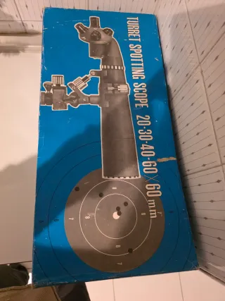 Telescopio Turret Spotting Scope 20-60x60mm