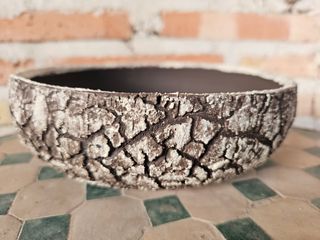 Maceta rústica cerámica bonsai