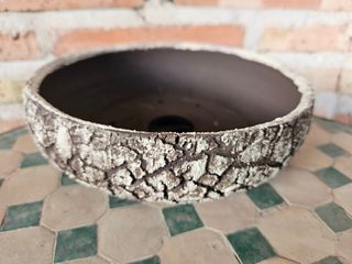 Maceta rústica cerámica bonsai