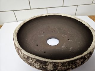 Maceta rústica cerámica bonsai