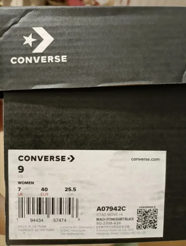 T40 Converse All Star Plataforma Beige